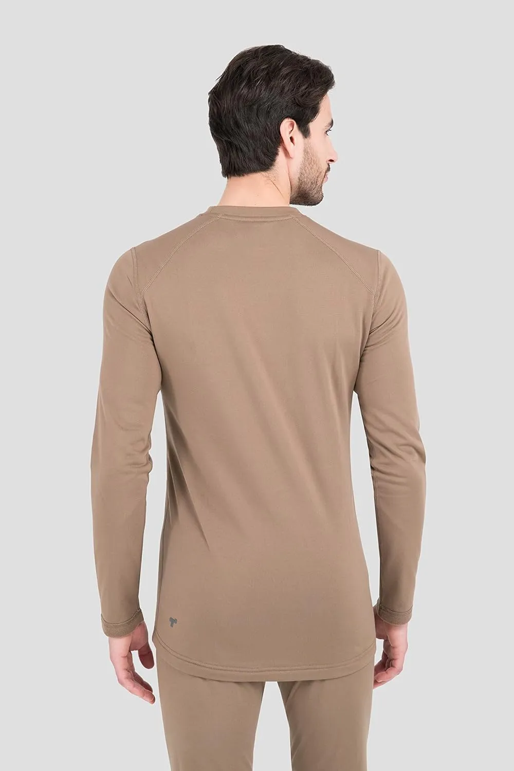Terramar Men's Military Fleece Long Sleeve Crew