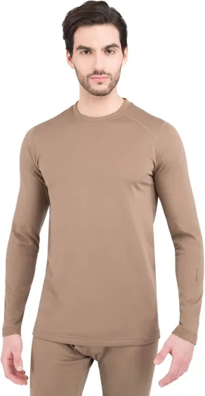 Terramar Men's Military Fleece Long Sleeve Crew
