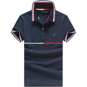 Tommy Hilfiger Classic NavyBlue Short-Sleeve Polo