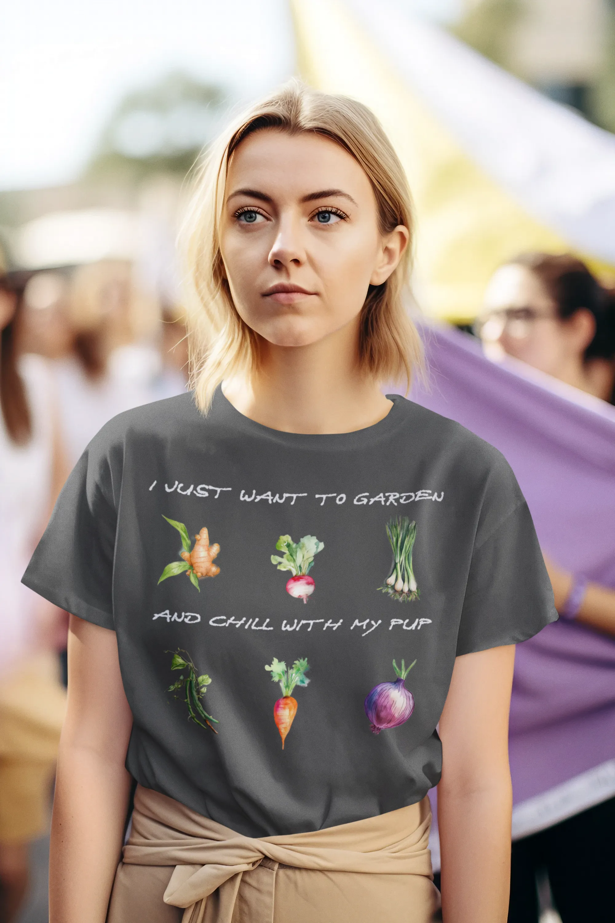 Veggie Vision T-Shirt that Show Off Your Colorful and Healthy Lifestyle