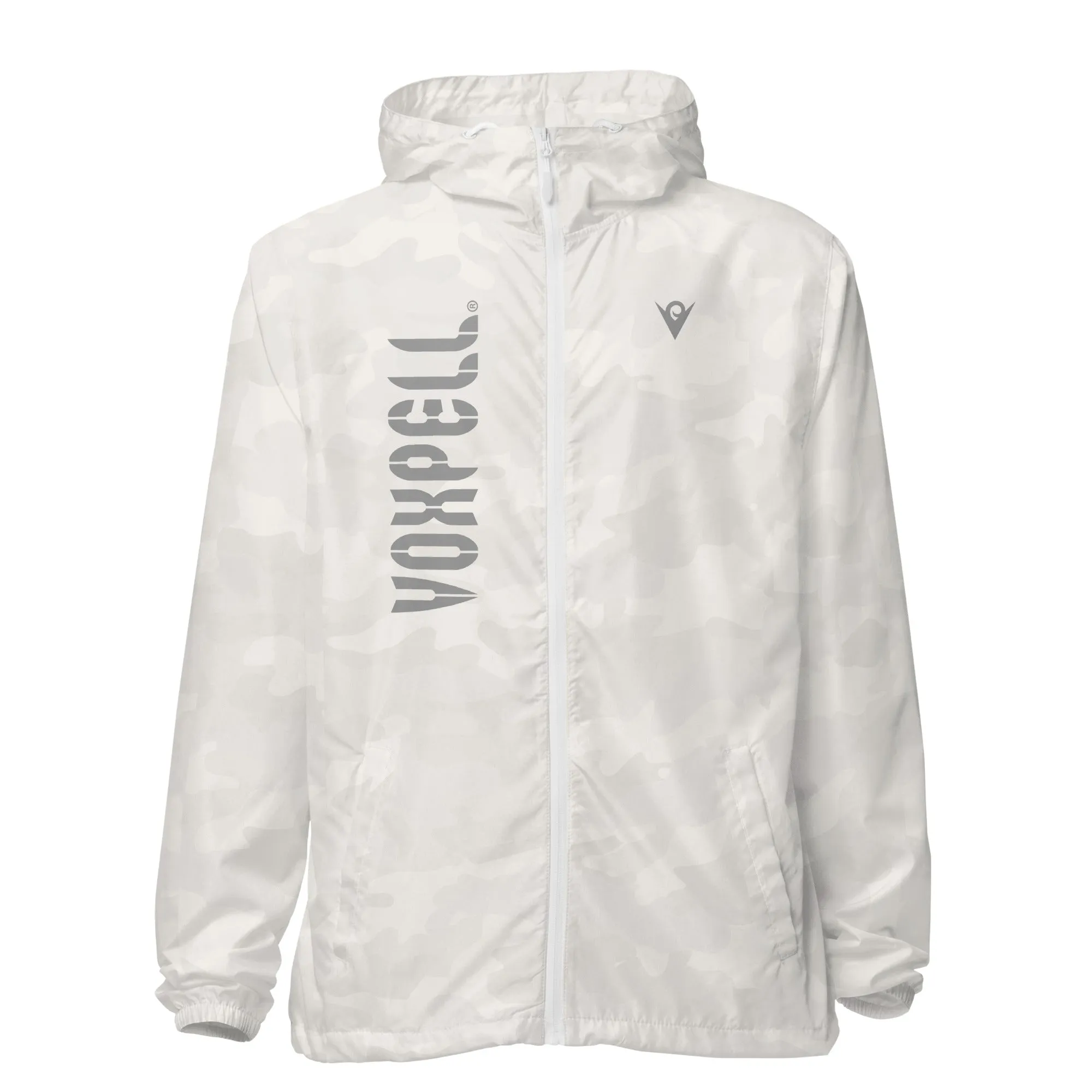 Voxpell - Light/Dark Camo (Unisex - Lightweight Zip-up Windbreaker) Excelsior