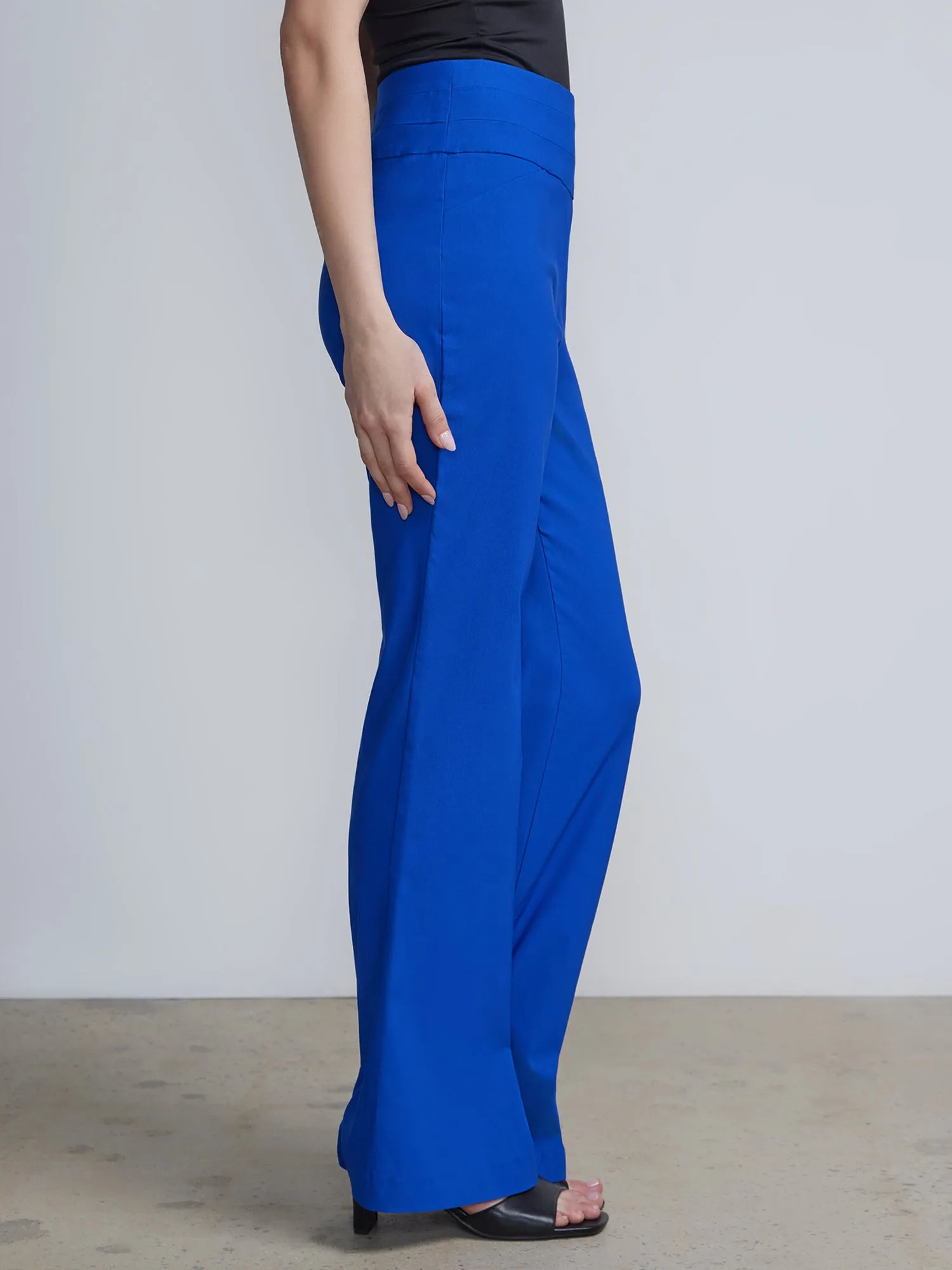 Whitney High-Waisted Pull-On Flare Pant