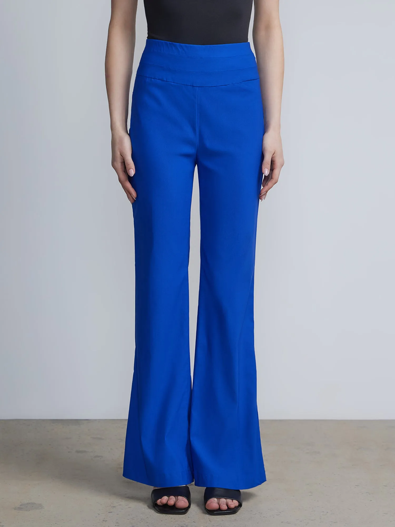 Whitney High-Waisted Pull-On Flare Pant