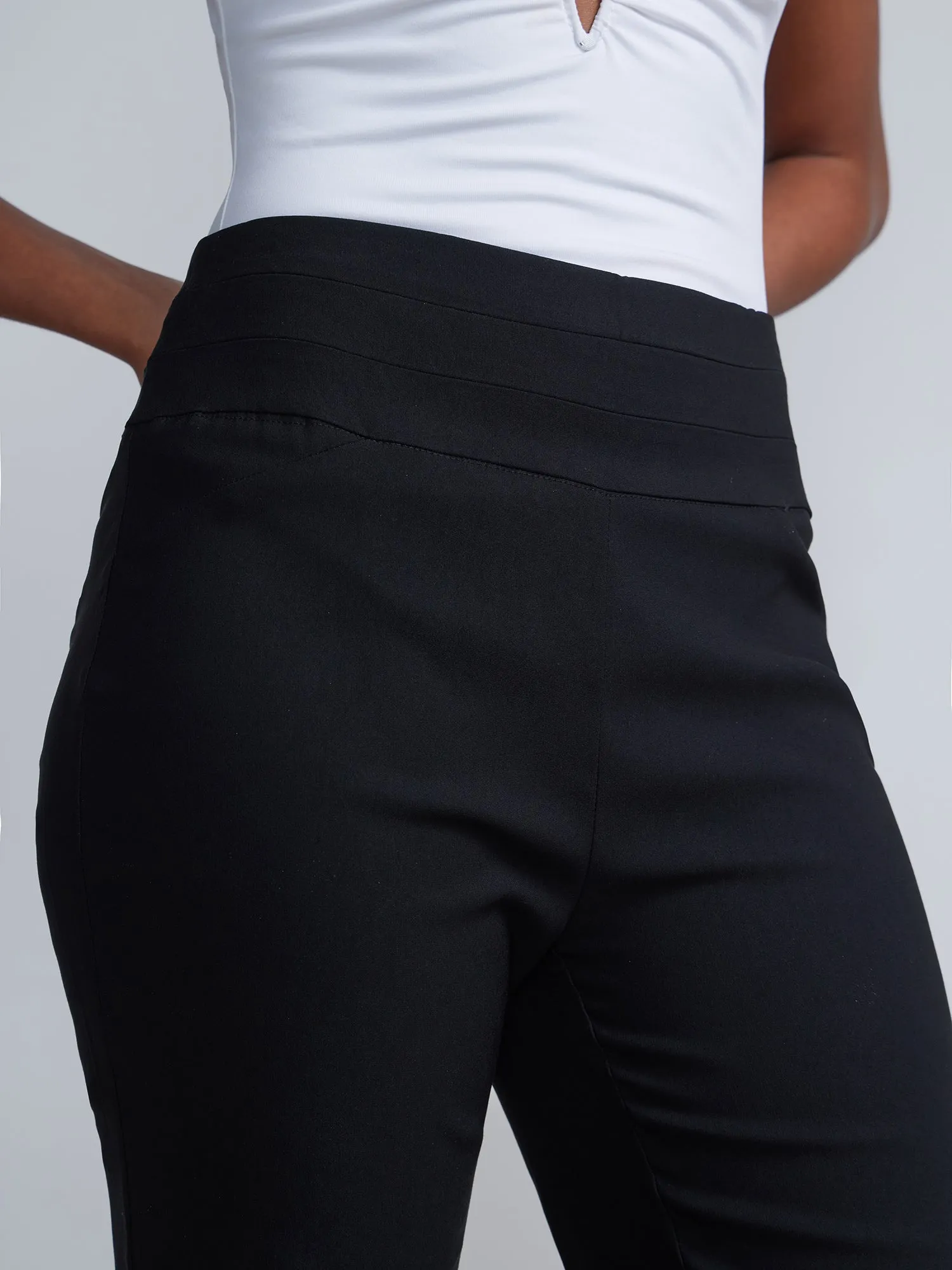 Whitney High-Waisted Pull-On Flare Pant
