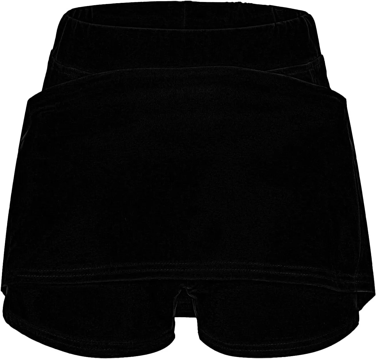 Women's Tennis Skirts Fashion Stretchy High Waist Golf Inner Shorts Sports Plus Size Solid Running Workout Athletic Skorts