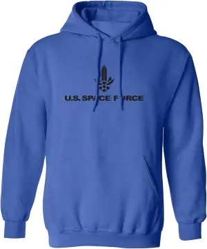 zerogravitee United States Space Force Logo 2 Adult Hooded Sweatshirt